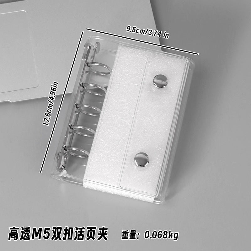 OshiBinder™ トレカバインダー｜キラキラ星の透明カバー（A6・A7）