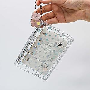 OshiBinder™ トレカバインダー｜キラキラ星の透明カバー（A6・A7）